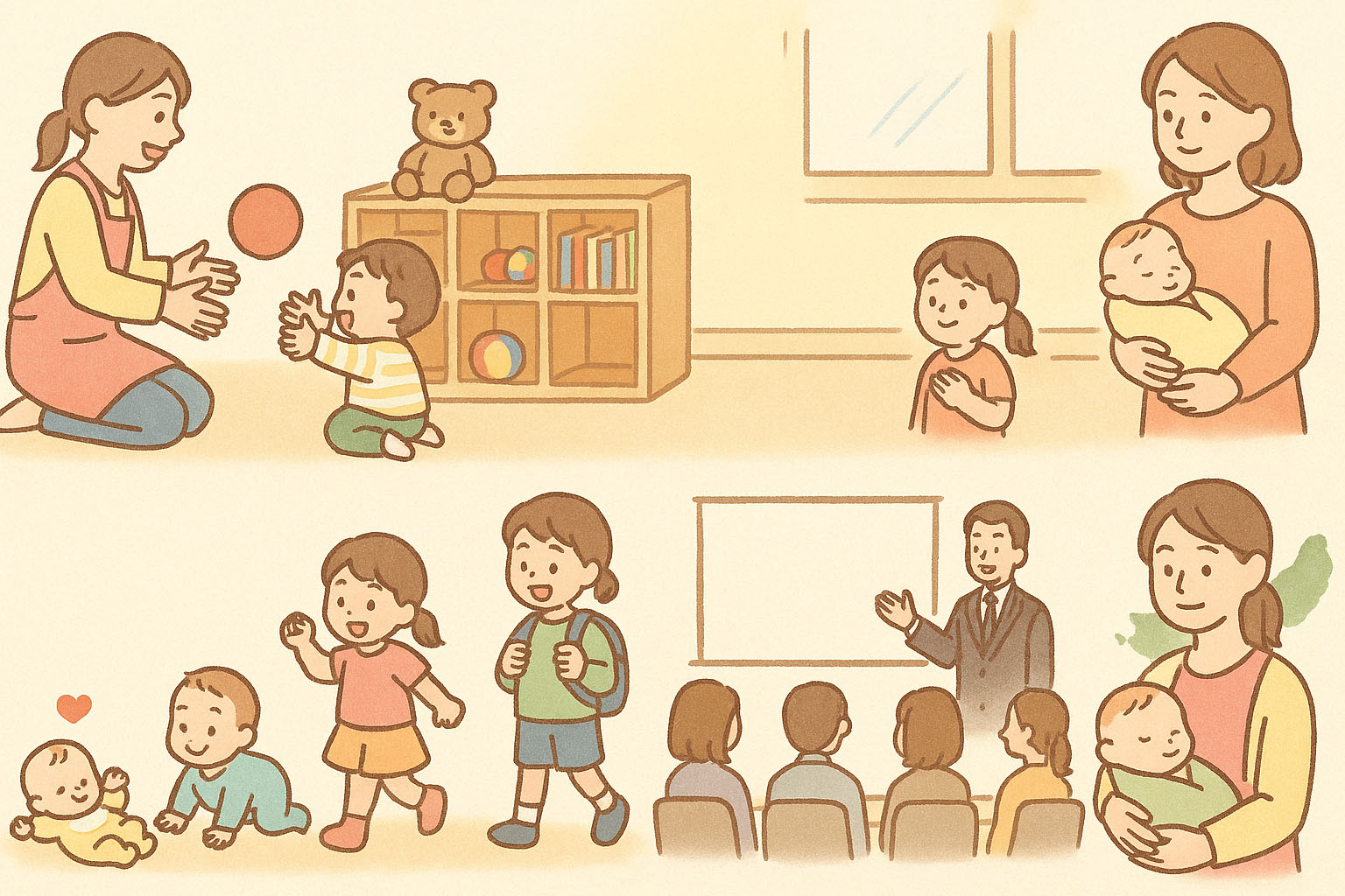 イベント託児で選ばれる5つの理由